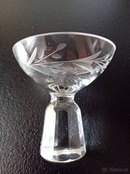 ART DECO souprava likérových skleniček - 5