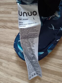 Nové Unuo rukavice Snow tučňáci vel. L - 5