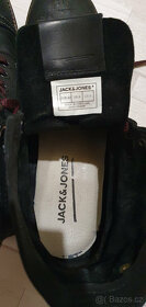 Jack Jones Classic kožené kotníkové lehké boty  vel. EUR 42 - 5