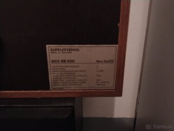 Grundig box rb 500 reproduktory regálové - 5
