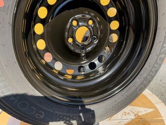 Letní plechová sada 5x100 + pneu 185/65/15 Fabia Polo Ibiza - 5