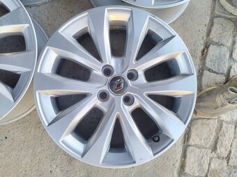 alu disky 4x100 R16 RENAULT original - 5