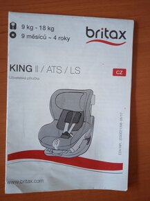 Autosedačka Britax Römer King II - 5