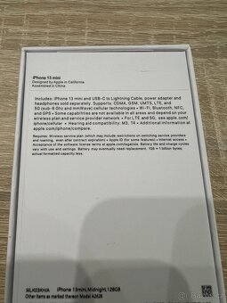 Iphone 13 mini 128gb Blue, Black, White - 5