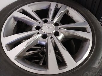 Prodám alu kola na Mercedes velikost R17 i s letním pneu 225 - 5