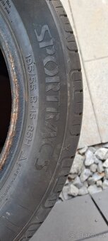 Prodám letní pneu 195/55 R15 , 4 ks - 5
