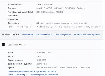 Kancelářský počítač s OS Windows 11 - 5