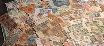 Mega obří konvolut bankovek po sběrateli 434ks - 5