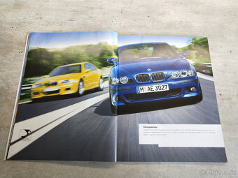 Prospekt BMW M roadster M3 Coupé Cabrio E46, BMW M5 E39 2001 - 5