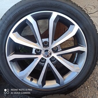 Orig.alu disky ŠKODA OCTAVIA 3 17" - 5