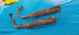 Prodám výfuky originál veterán 250/350 Jawa - 5