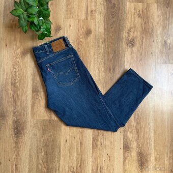 Modré baggy džíny Levis velikosti 38x32 - 5