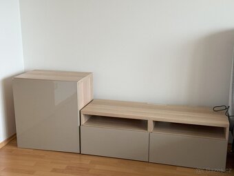 IKEA BESTA televizní sestava skříněk - 5