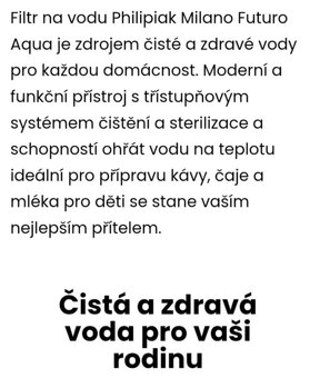 Filtr na vodu Philipiak - 5
