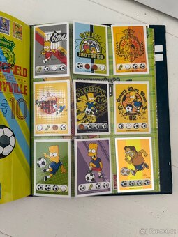 simpsons, zberatelske kartičky vsechny + album - 5