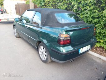 Golf IV Kabriolet 1.6 MPI 1998 bez koroze 190.000 km - 5