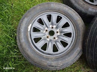 Hybridní disky 5x112 r16 6.5J ET 41 215/60 letní - 5