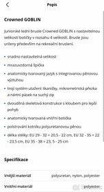 Prodám brusle CROWNED velikost 29-32 - 5