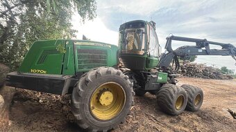 harvestor john deere 1170, vymena ukt, lkt, zelezny kun - 5