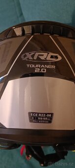 Helma na moto XRC Touraner 2.0 black/grey - 5