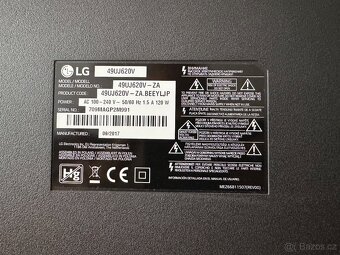 LG smart TV 49UJ620V 49” nebo 125cm - 5