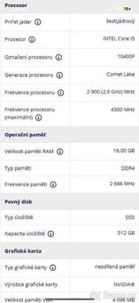 Herní PC - HP Pavilion gaming TG01-1600nc - 5