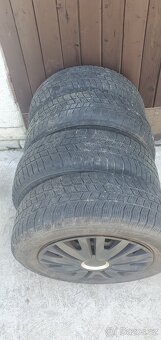 === 4 Ks zimní pneu 195/65 R 15 s disky Octavia 2 === - 5