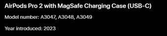 Apple Airpods Pro (2. gen) s Magsafe USB-C krabičkou - 5