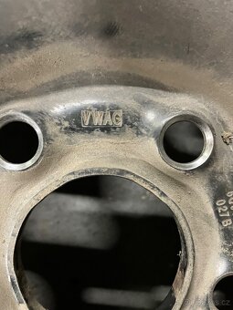 Originální plechové disky WW 6Jx15 5x100 ET 43 - 5