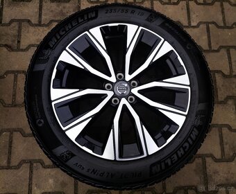 Alu kola originál Volvo XC60 5x108 R19 TOP ZIMNÍ SADA - 5
