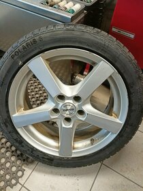 Alu disky vč zimních pneu 225/45R17 - 5