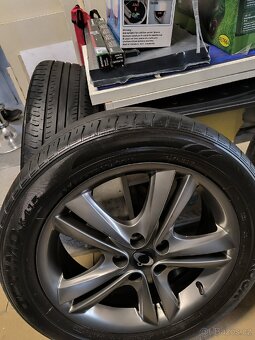 Alu kola Sang yong Korando 5x114,3 r18 Originál, pneu5mm - 5