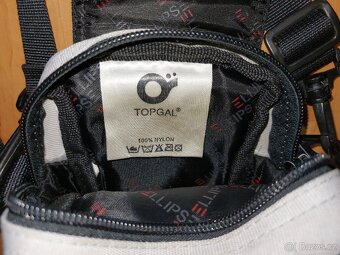 Topgal Ellipse brašnička za pásek/přes rameno modrošedá - 5