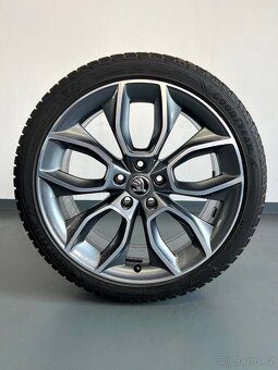 ❄️ Zimní Alu kola Crater, Škoda Superb 3 Scout, 5x112 r19 - 5