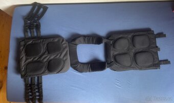 Černý nosič plátů molle AIRSOFT AČR PČR - 5