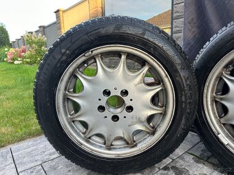 Monkar retro ALU kola nové pneu zimní 225/55R16 - 5