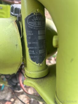 Prodám Jawa pařez veterán z lyziny - 5
