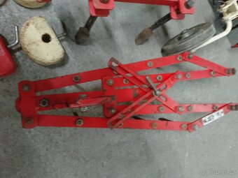 Vari příslušenství,kypřič, brány, závaží, plečka - 5