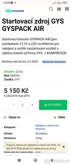 Startovací zdroj - 5