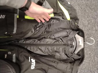 bunda 3v1 GMS EVEREST černo-antracitově-žlutá 3XL - 5