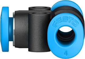Festo nástrčná spojka T, QSMT-4 - 5