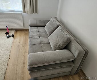 Prodám moderní pohovku ALICE – šedohnědá, rozkládací - 5
