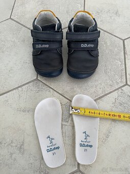 Celoroční kožené boty D.D.step Bermuda vel. 21 - 5