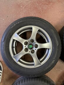 Sada ALU kol 5x112R15 ET45 6,5J, letní pneu Dunlop - 5