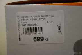 Prodám dětskou cyklistickou přilbu Etape HERO vel. 48-53 cm - 5