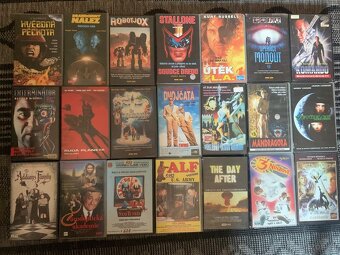 Prodám VHS Videokazety +800ks - 5