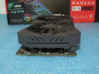 Herní grafika ASUS ROG STRIX GAMING RX570 O4G 4GB - 5
