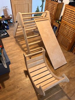 Piklerův trojúhelník/skluzavka/montessori houpačka - 5