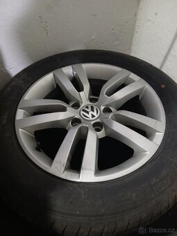 SADA LETNÍCH KOL VOLKSWAGEN 5X112 R16 - 5