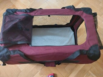 Skládací přepravka pro psy 82x58x58cm - 5